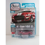 Auto World 1:64 Shelby GT-500 Carbon Fiber Track Pack 2020 rapid red